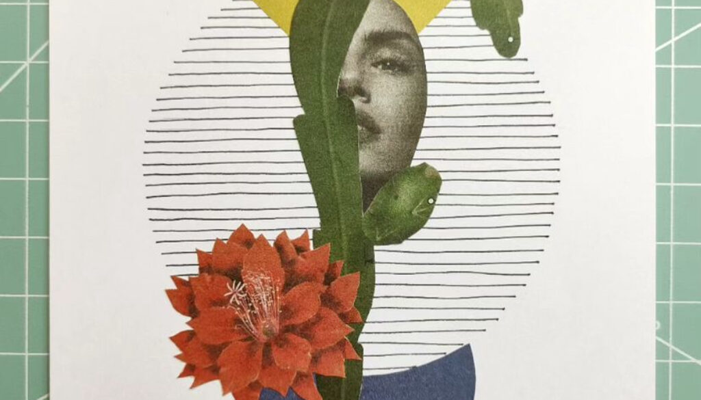 colagem lidy araújo texto metamorfoses páscoa