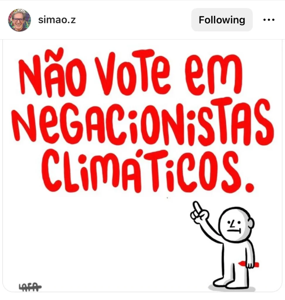 amanhã tem eleição