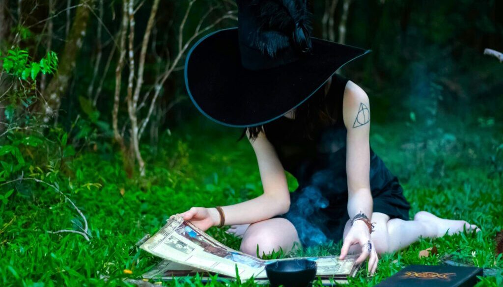 palavras, magia, bruxas e mér