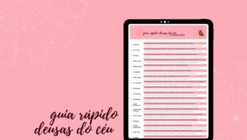 guia rápido deusas do céu